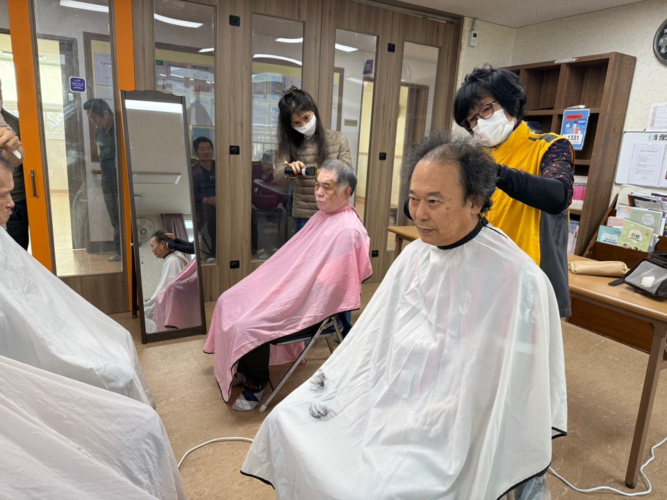 11월 이미용(자원봉사)